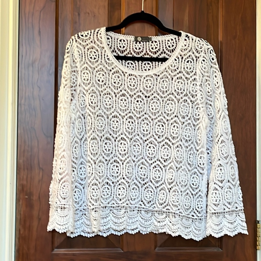 Crochet lace top